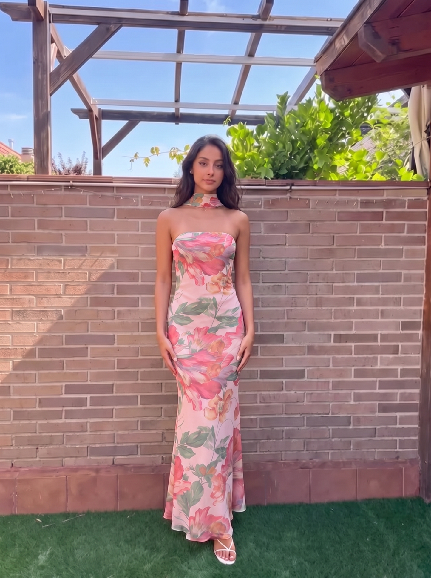Vestido Flor de Seda