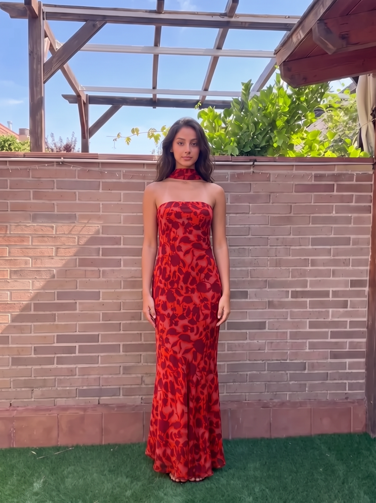 Vestido Flor de Seda